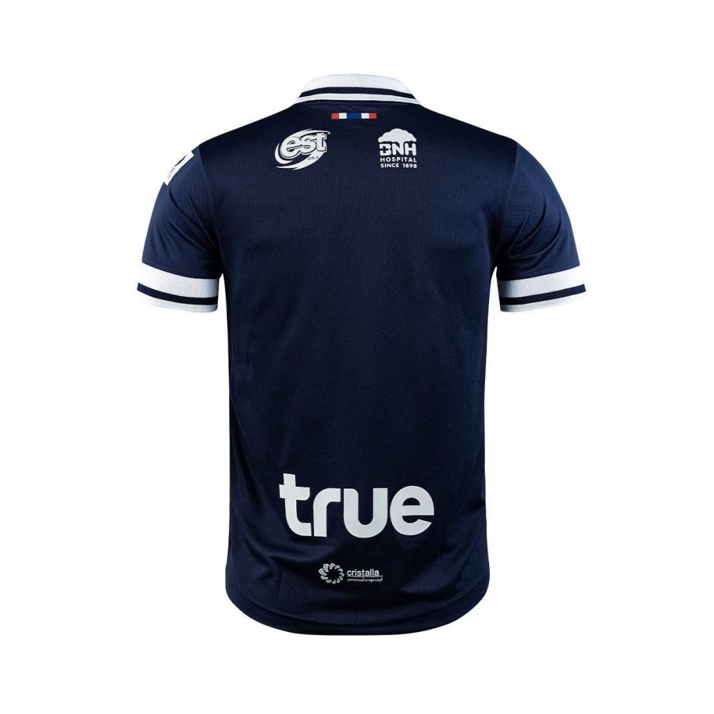 2021 Suphanburi FC Warrior Elephant Blue Home Player Shirt