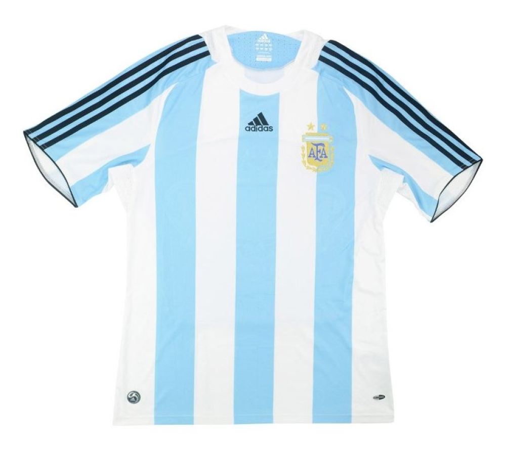 Argentina 2008-09 Home Shirt (L) (Good) (Mascherano 14)