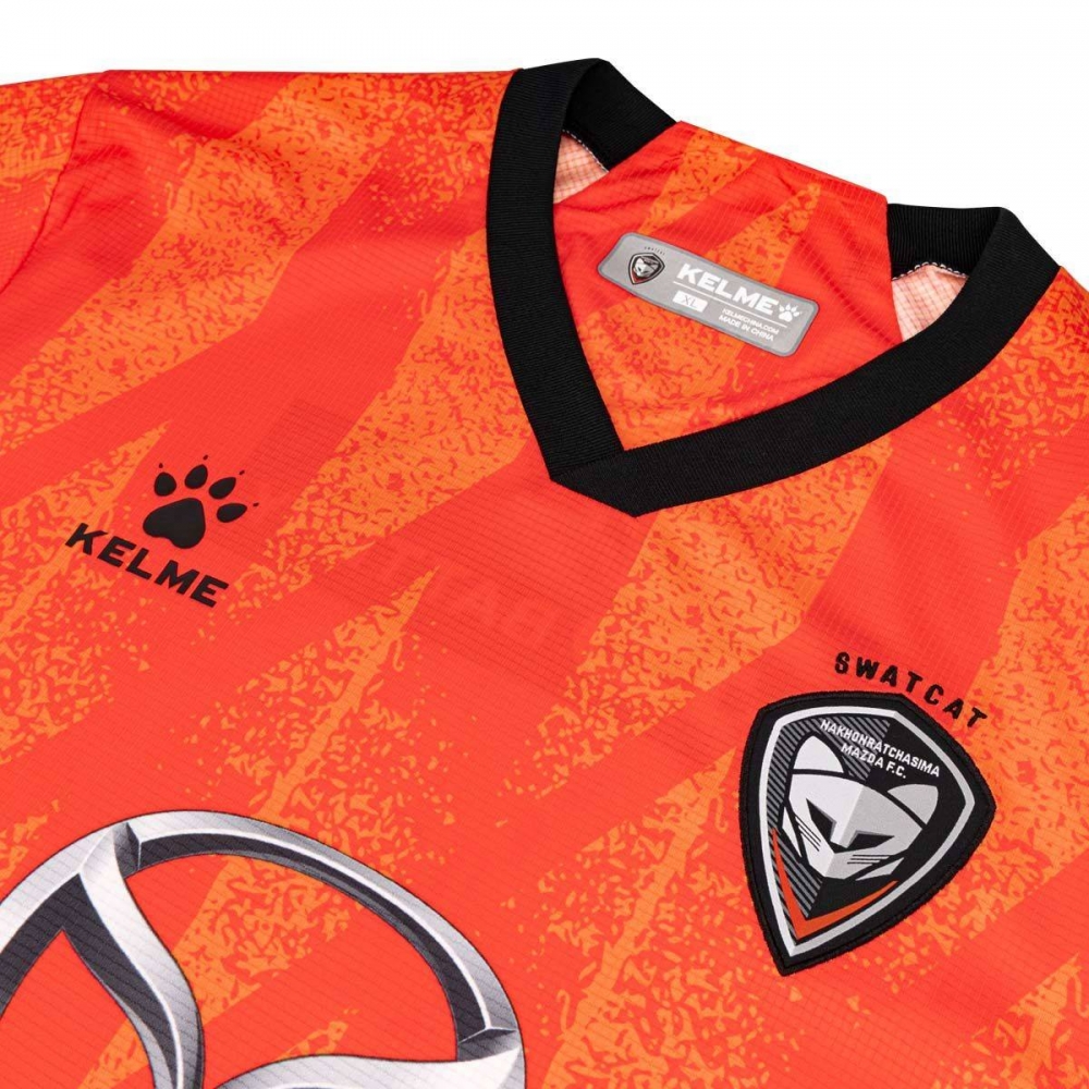 2021 Nakhonratchasima SWAT CAT Mazda FC Home Orange Player Shirt