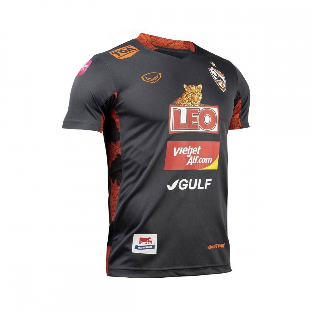 2021 Chiang Rai United FC Third Black Player Edition Shirt