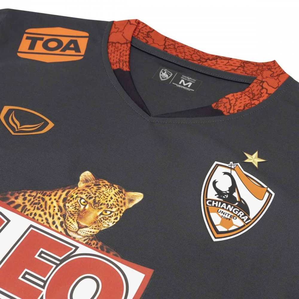 2021 Chiang Rai United FC Third Black Player Edition Shirt