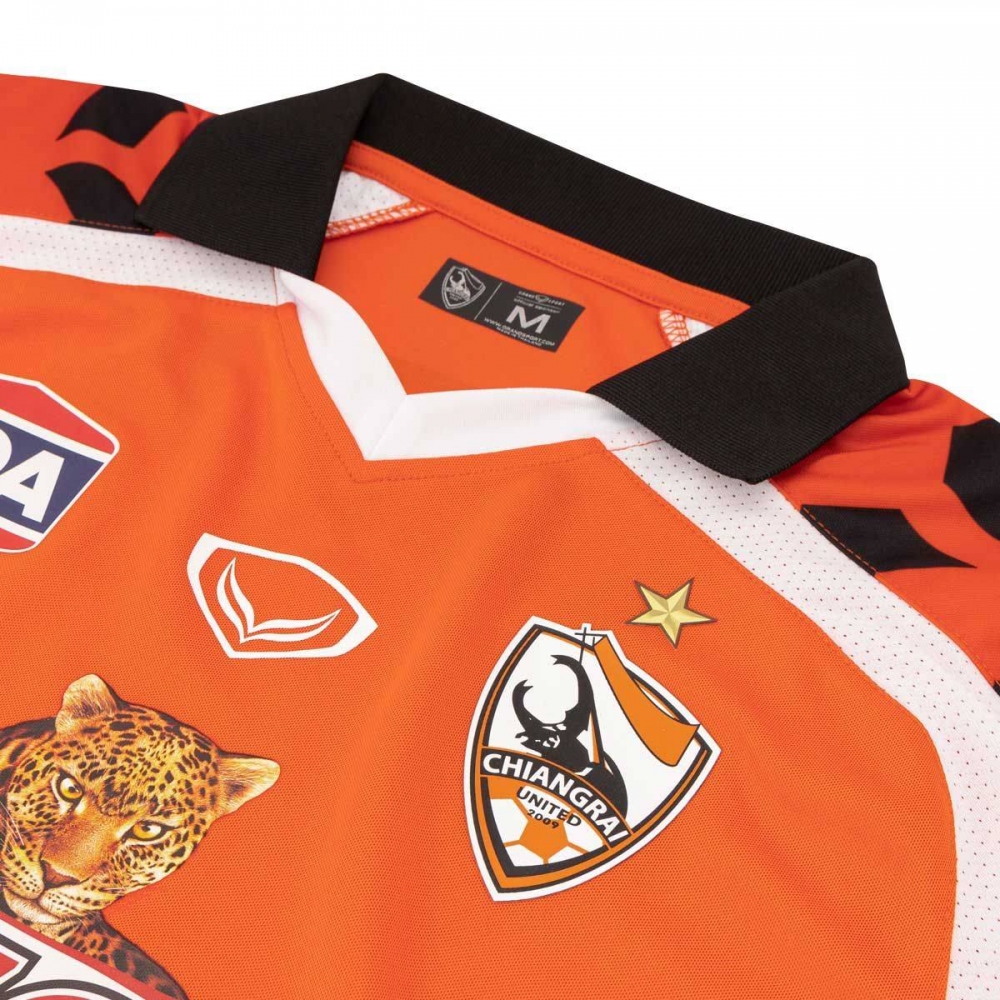 2021 Chiang Rai United FC Home Orange Player Edition Shirt