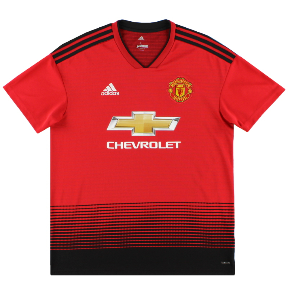 Manchester United 2018-19 Home Shirt (M) (Excellent) (Smalling 12)