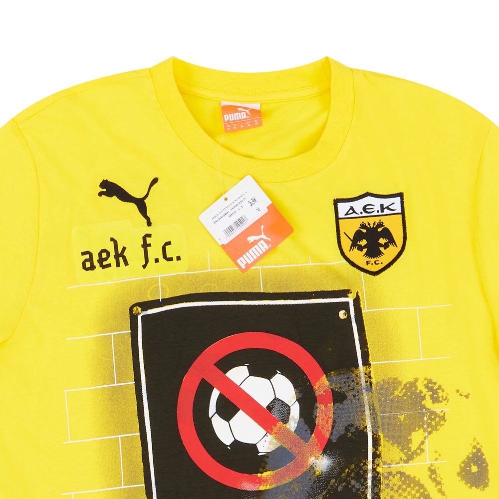 2010-11 Aek Athens Puma Fan Tee