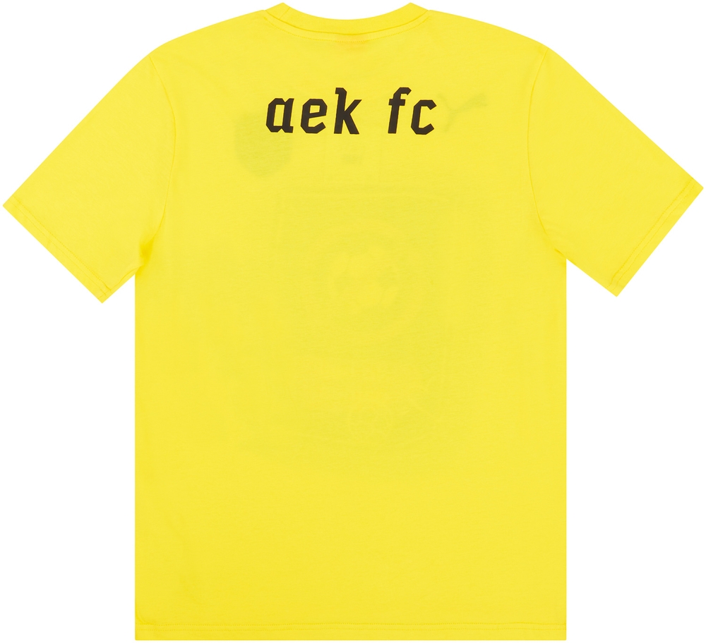 2010-11 Aek Athens Puma Fan Tee