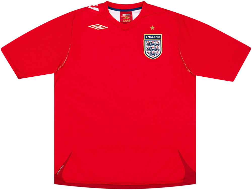 England 2006-08 Away Shirt (XXL) (Excellent) (FERDINAND 5)