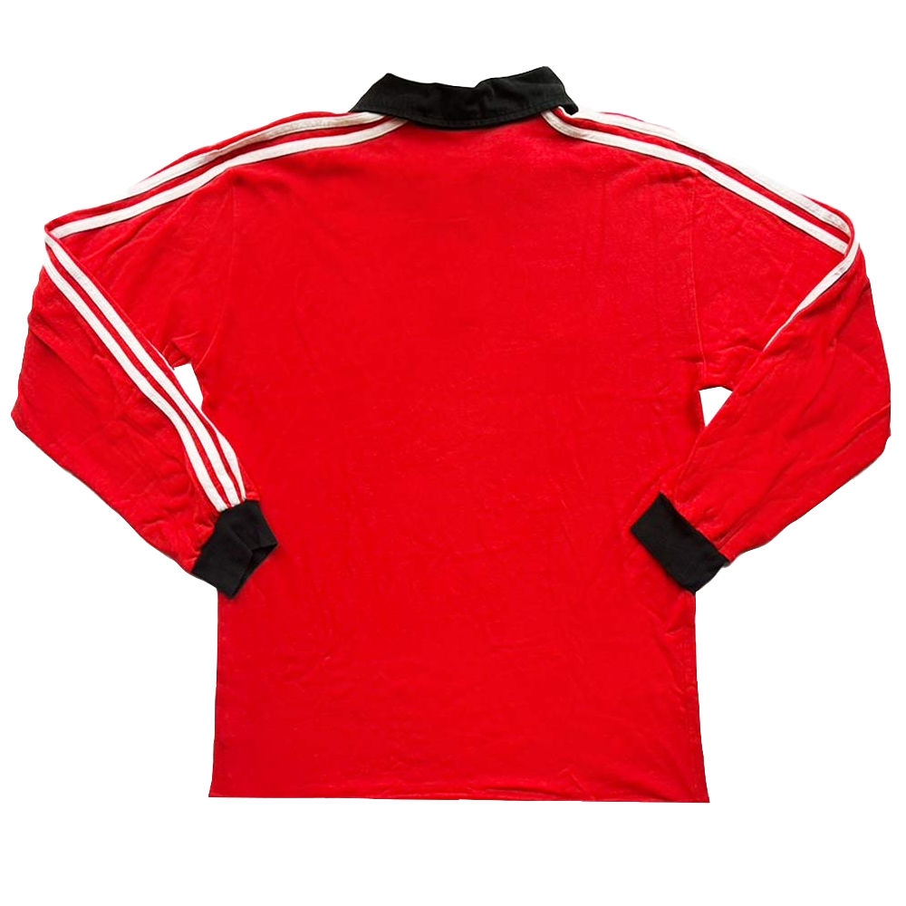 AC Milan 2004 Adidas Long Sleeve Polo Shirt ((Excellent) M)