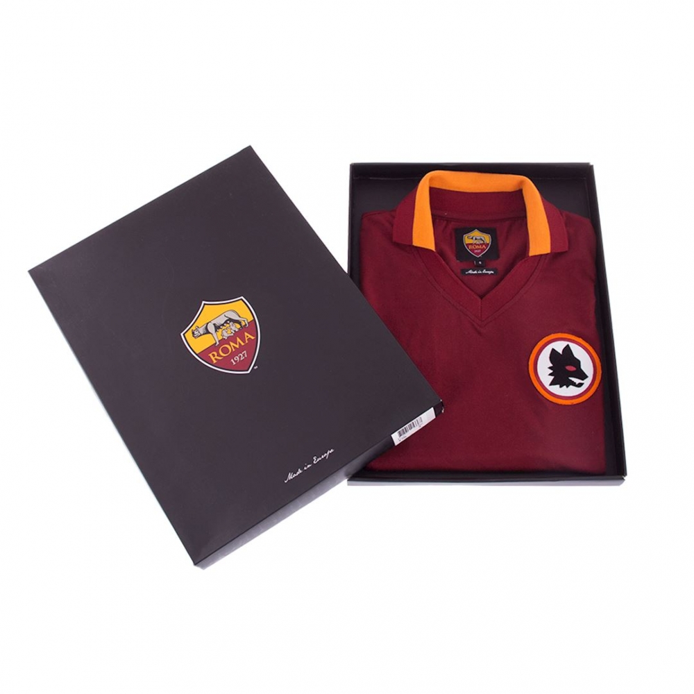 AS Roma 1978 - 79 Womens Retro Football Shirt