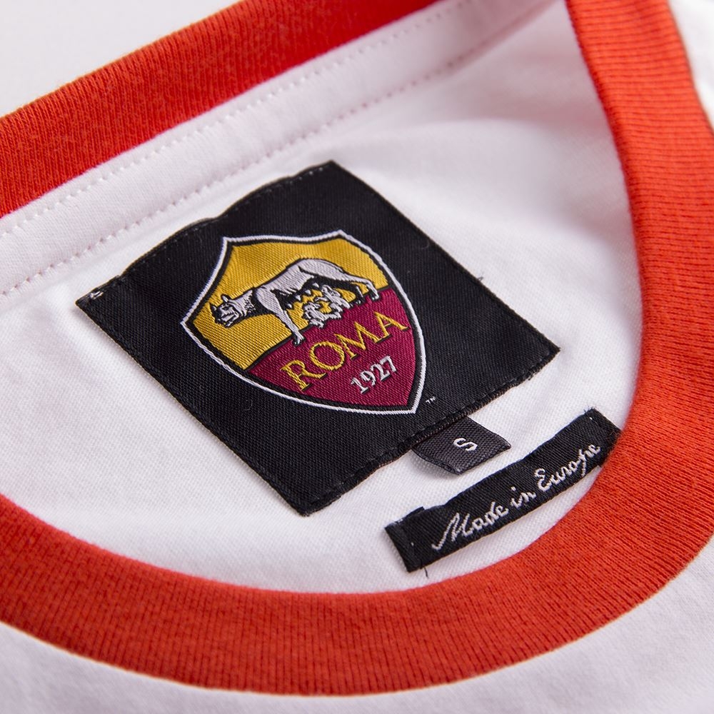 AS Roma Retro Logo T-Shirt