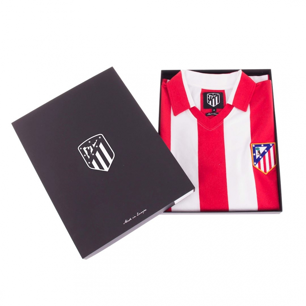 Atletico de Madrid 1985 - 86 Retro Football Shirt