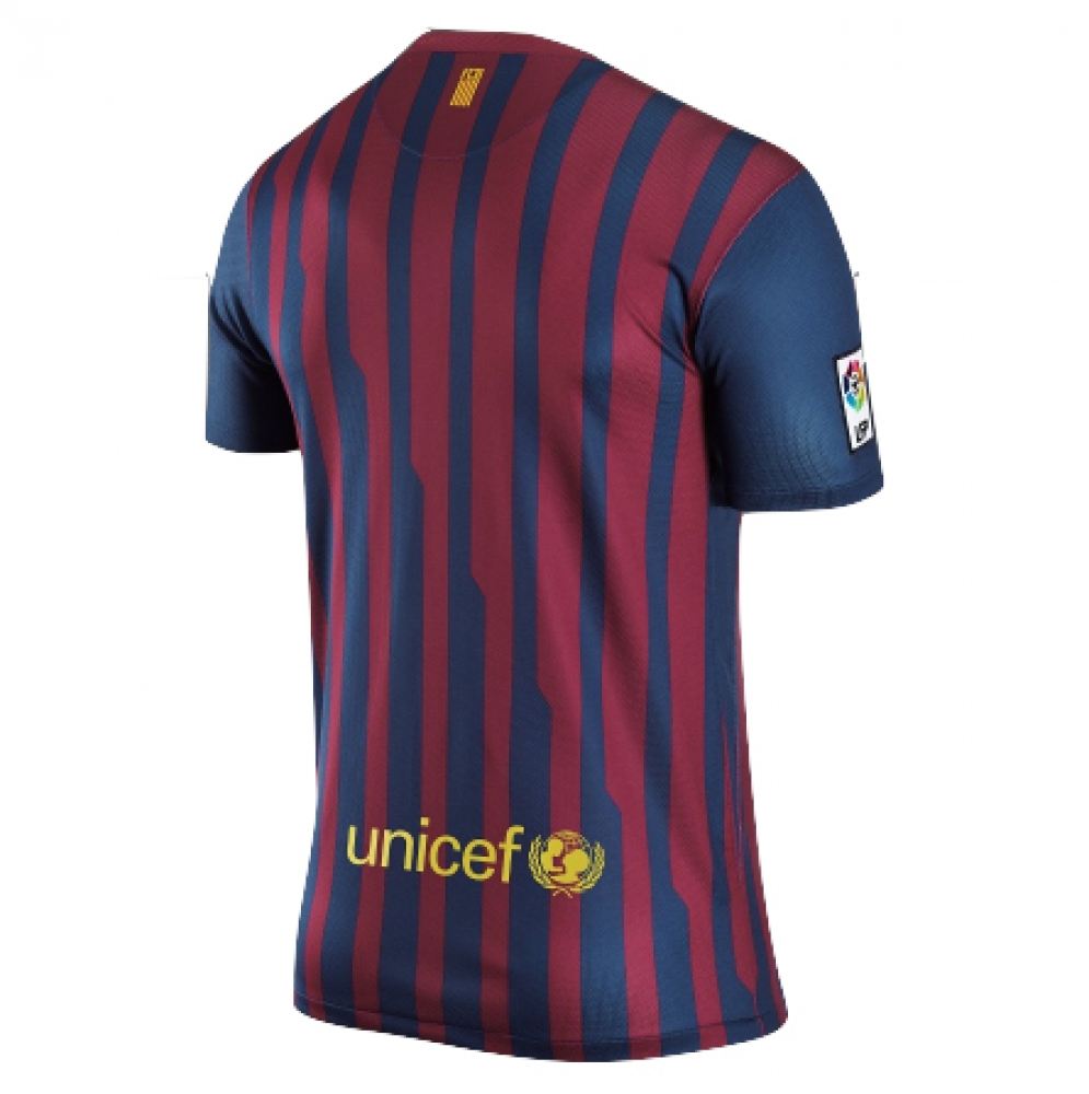 Barcelona 2011-12 Home Shirt (Very Good) M (Your Name)