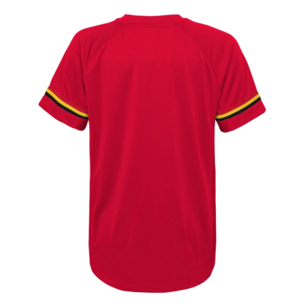 Belgium Official World Cup Poly Tee (Red) - Kids