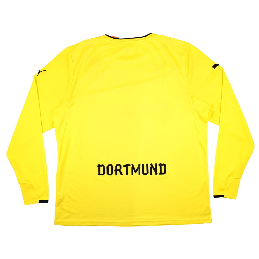 Borussia Dortmund 2013-14 Special Winter Edition Long Sleeve Home Shirt (2XL) (Very Good)