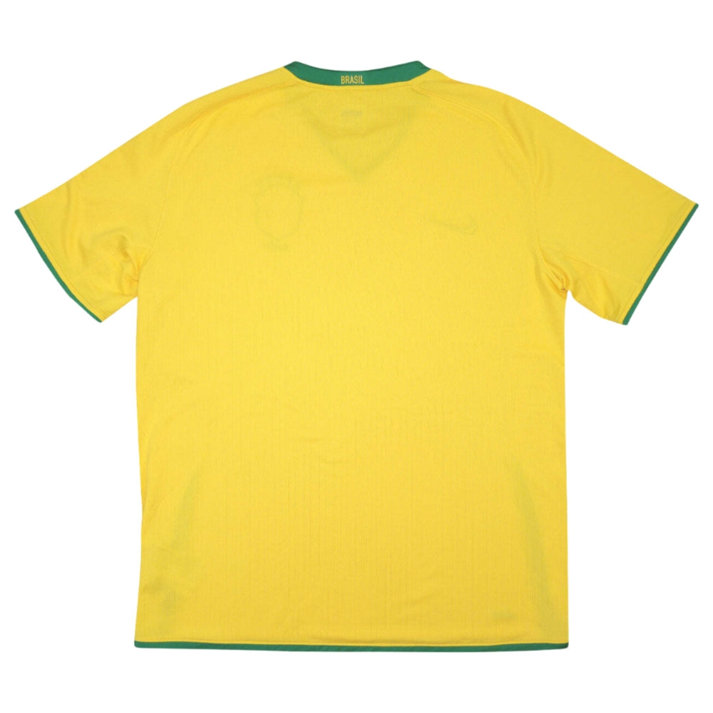 Brazil 2008-10 Home Shirt (M) (Excellent)