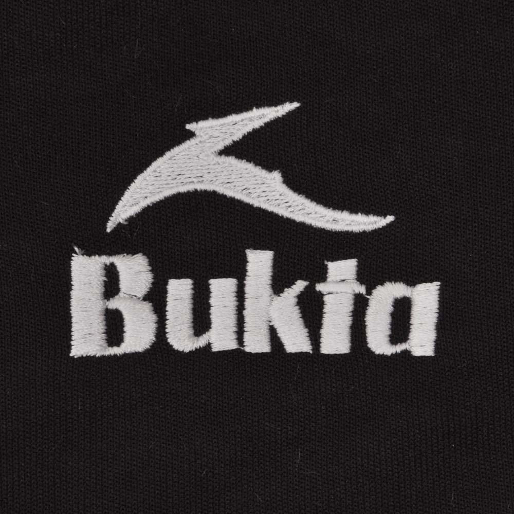 BUKTA Track Top Black with White Panels/Cuffs