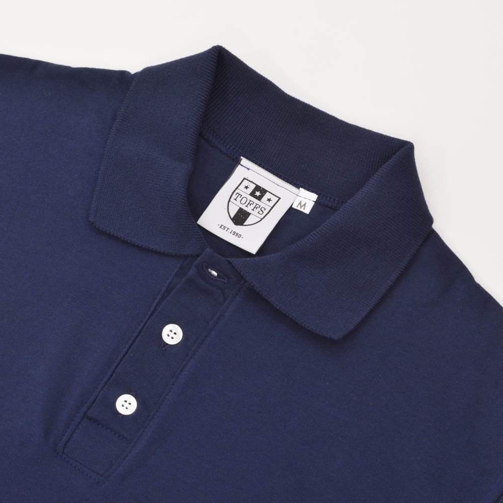 BUKTA Lifestyle Polo Navy with White Cuffs