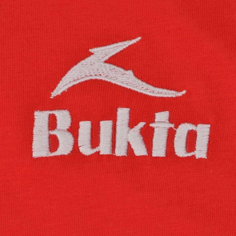 BUKTA Polo Red with White Cuffs