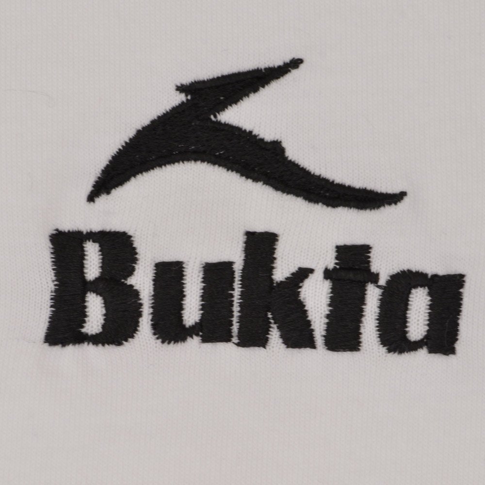 BUKTA Polo White with Black Cuffs