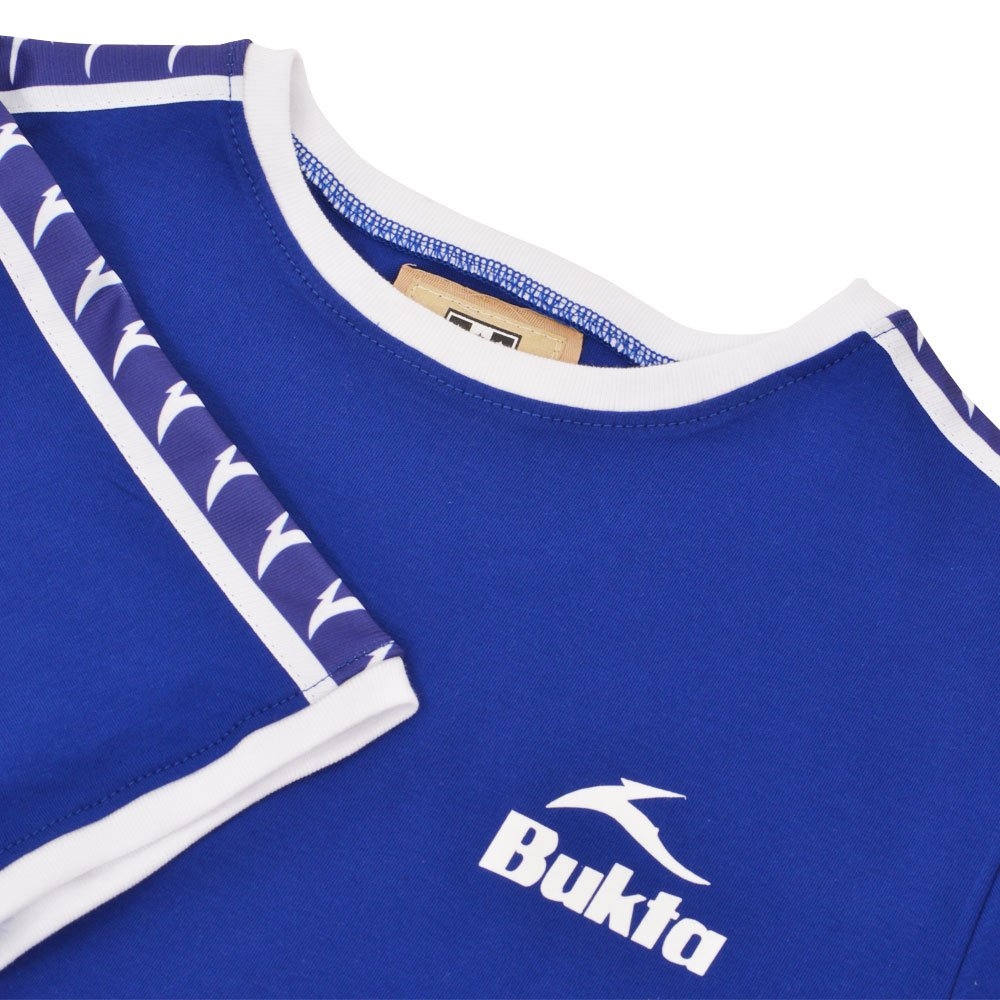 BUKTA T-Shirt - White on Royal