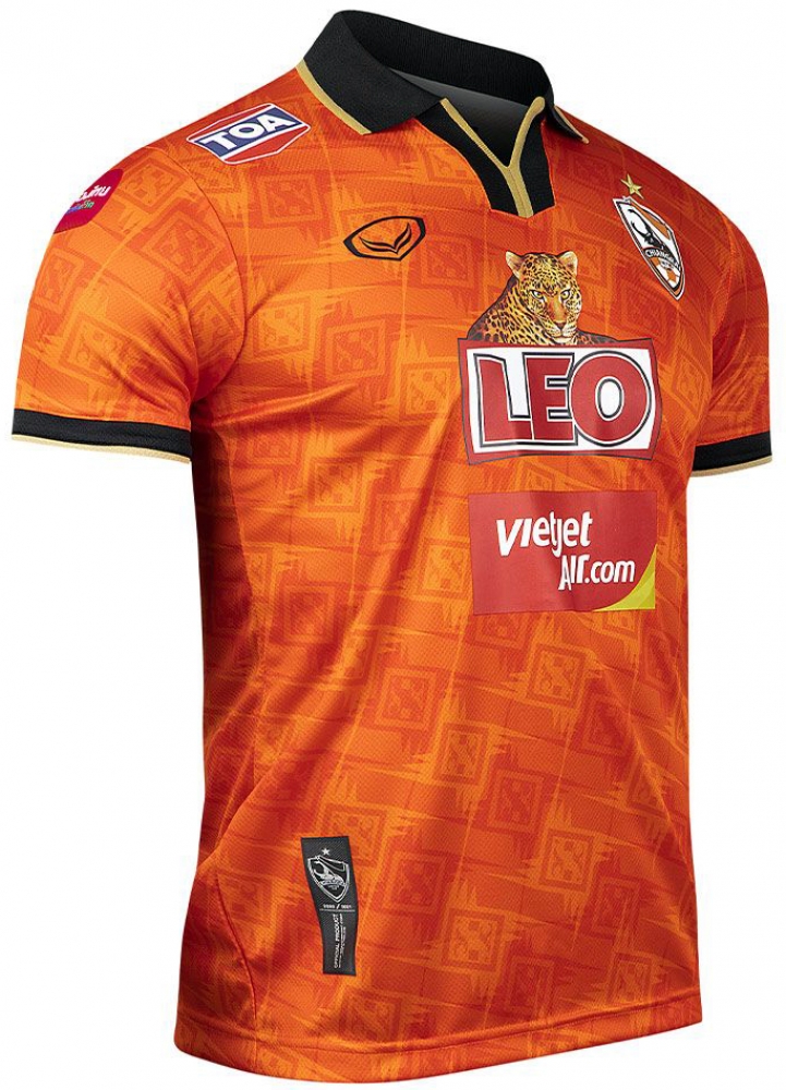 2020 Chiang Rai United FC Orange Home Player Edition Shirt