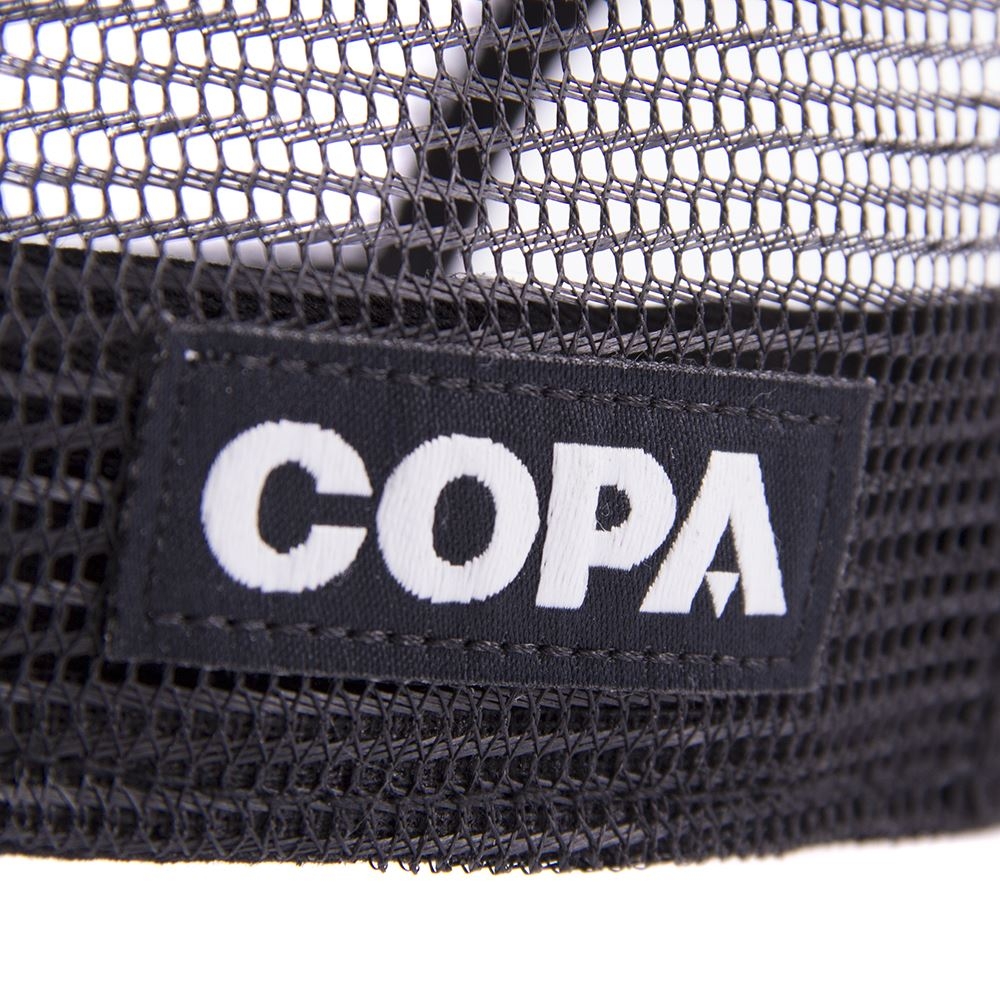 COPA Campioni Black Trucker Cap