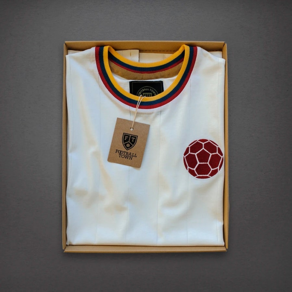 Vintage Colombia El Cafetero Away Soccer Jersey