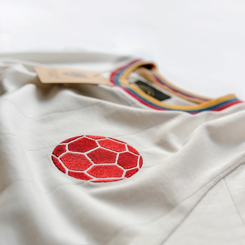 Vintage Colombia El Cafetero Away Soccer Jersey