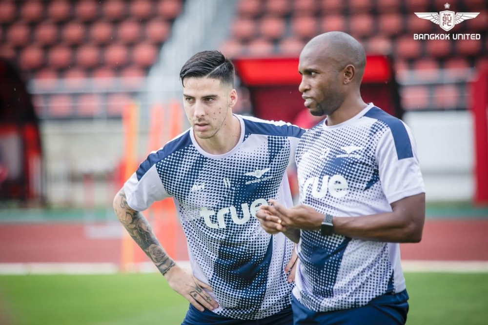 2021 Bangkok United Training Purple Shirt