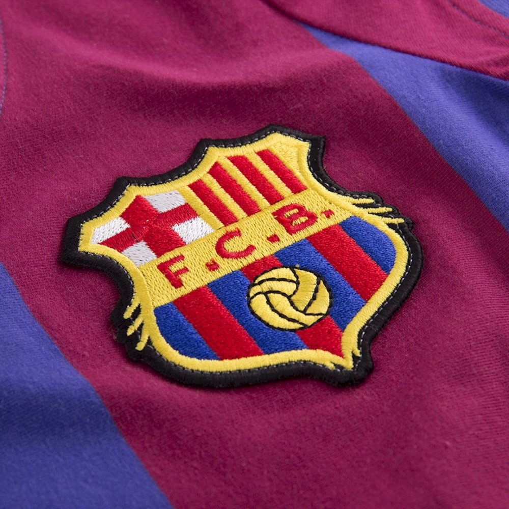 FC Barcelona 1976 - 77 Womens Retro Football Shirt