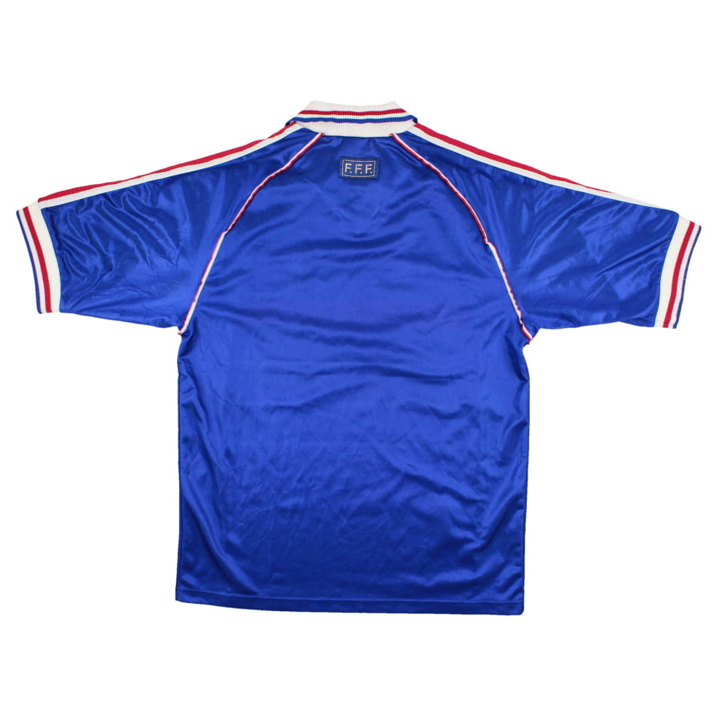 France 1998-00 Pour Toi Fabien Barthez Home Football Shirt (S) (Excellent)