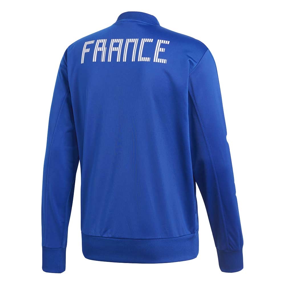 2018-19 France Adidas Country Identity Jacket (Blue)