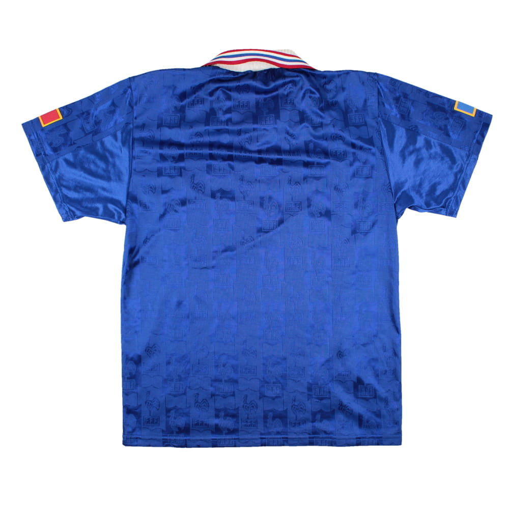 France 1996-98 Home Shirt (M) (Excellent) (VIEIRA 4)