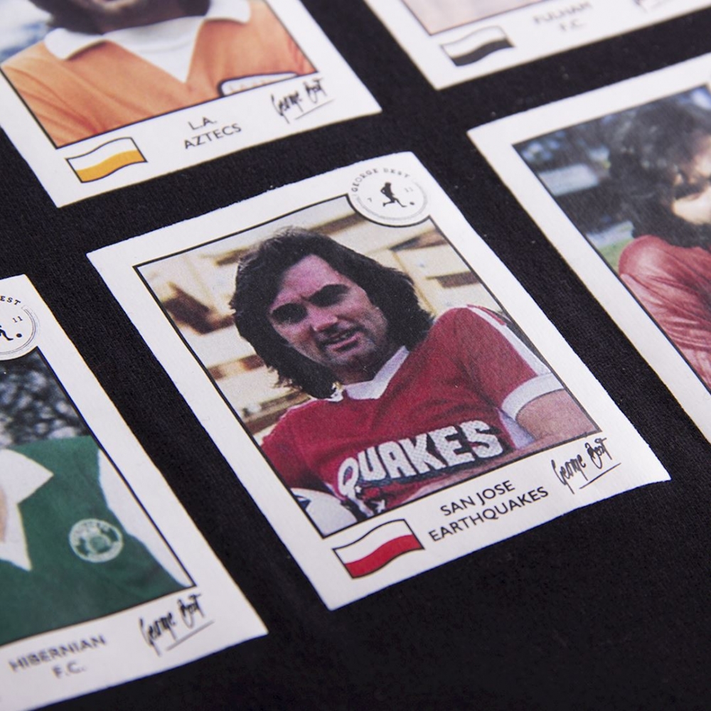 George Best Football Cards T-Shirt