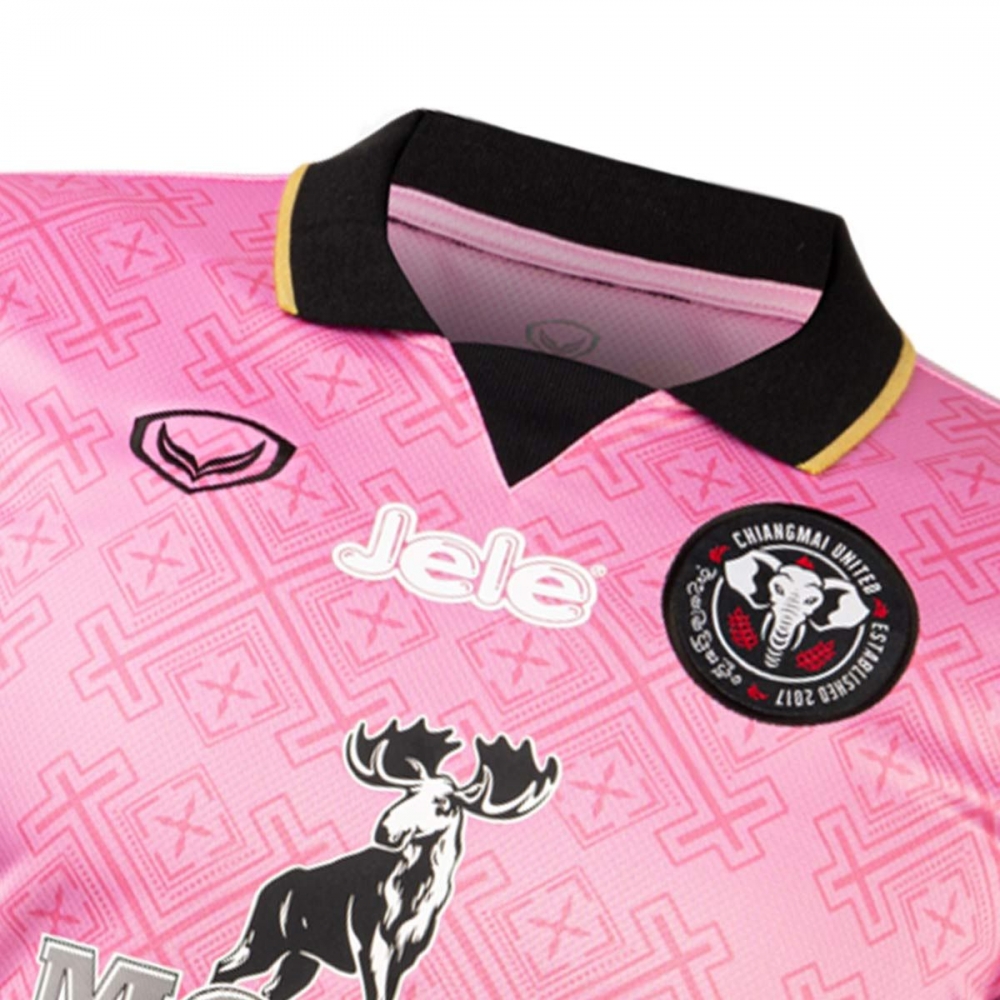 2021 ChiangMai United Third Pink Shirt