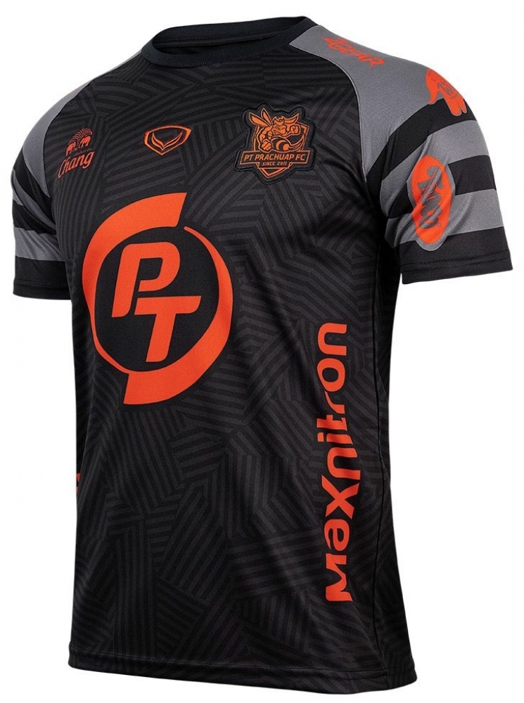 2021 PT Prachuap FC Black Third Player Edition Shirt