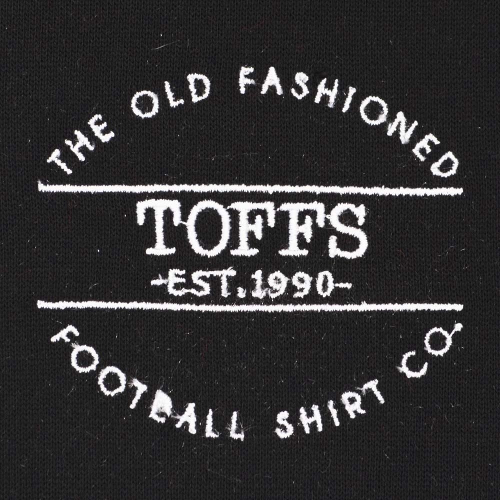 The Old Fashioned Football Shirt Co. Hoodie - Black/White