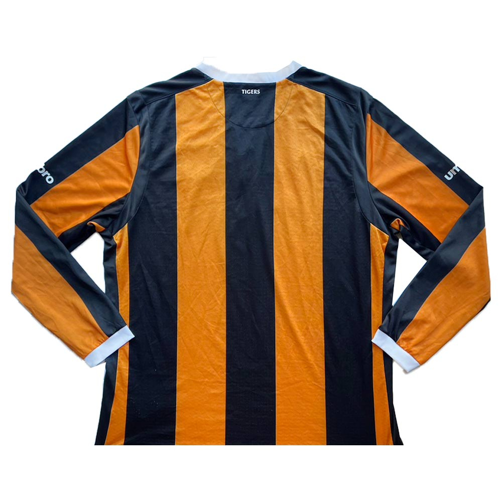 Hull City 2016-17 Long Sleeve Home Shirt (XXL) (Excellent)