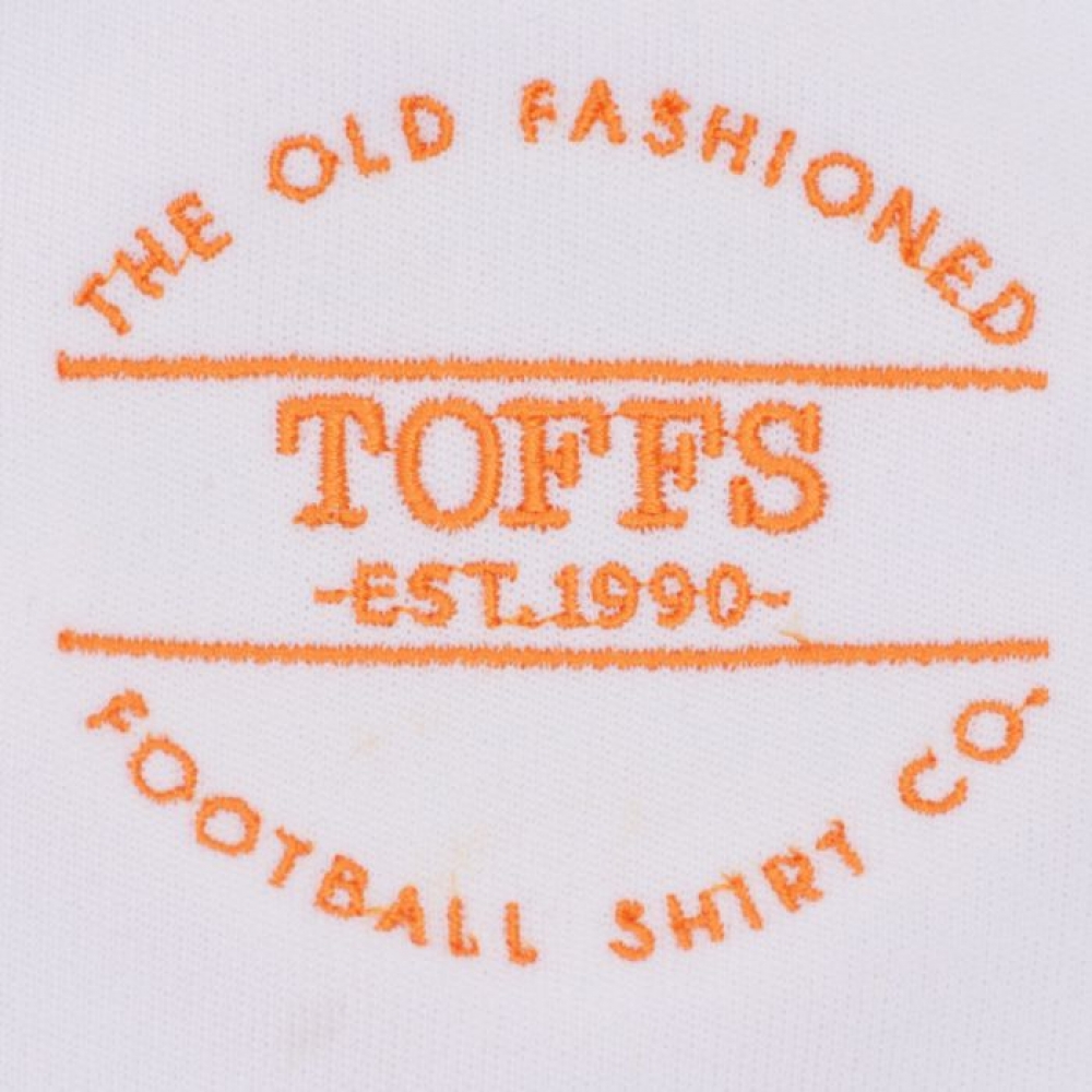 The Old Fashioned Football Shirt Co.- White/Orange Track Top