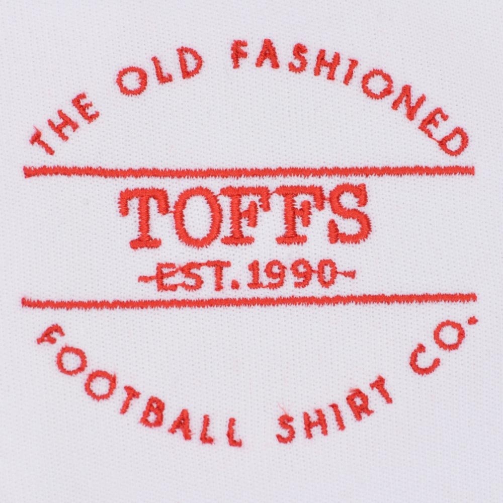 The Old Fashioned Football Shirt Co. - White/Red Track Top