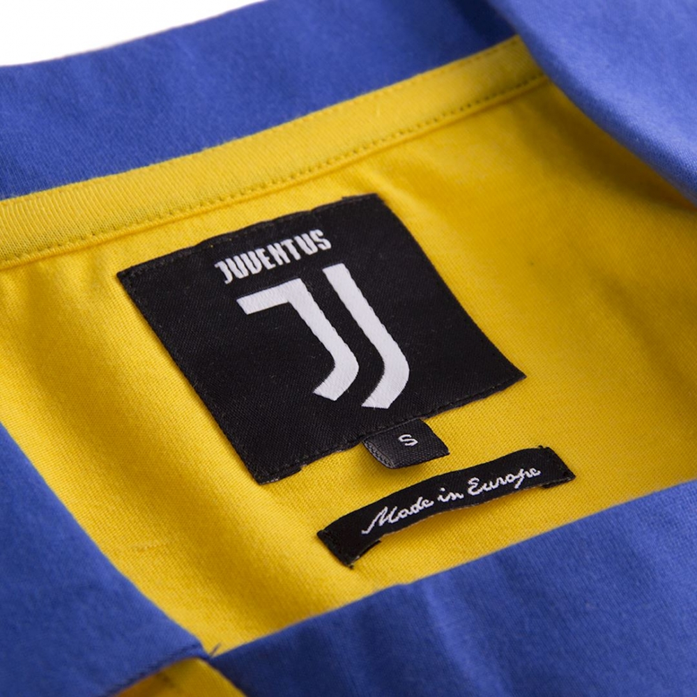 Juventus FC 1983 - 84 Away Coppa Delle Coppe UEFA Retro Football Shirt (Brio 5)