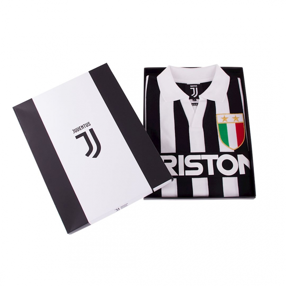 Juventus FC 1984 - 85 Retro Football Shirt (Your Name)