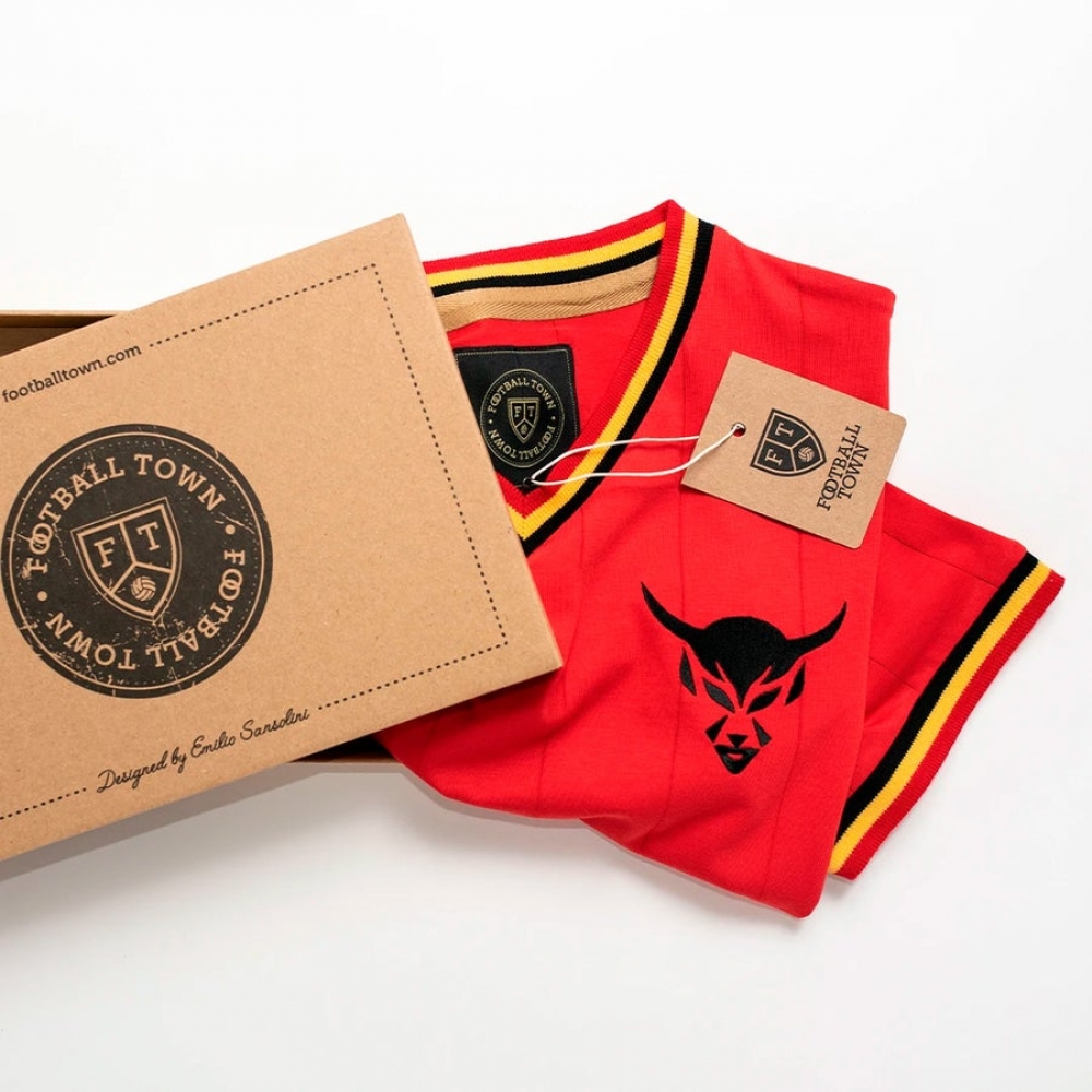 Vintage Belgium Le Diable Soccer Jersey