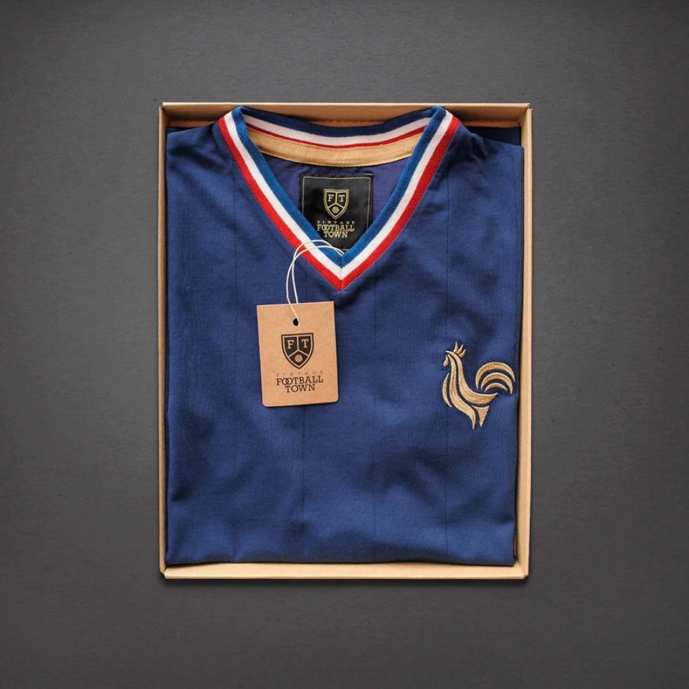 Vintage France Les Bleus Soccer Jersey