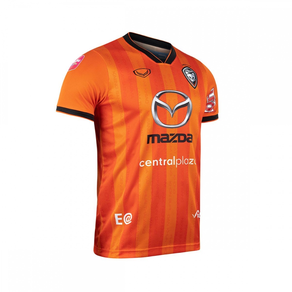 2020 Nakhonratchasima Mazda FC Orange Player Shirt