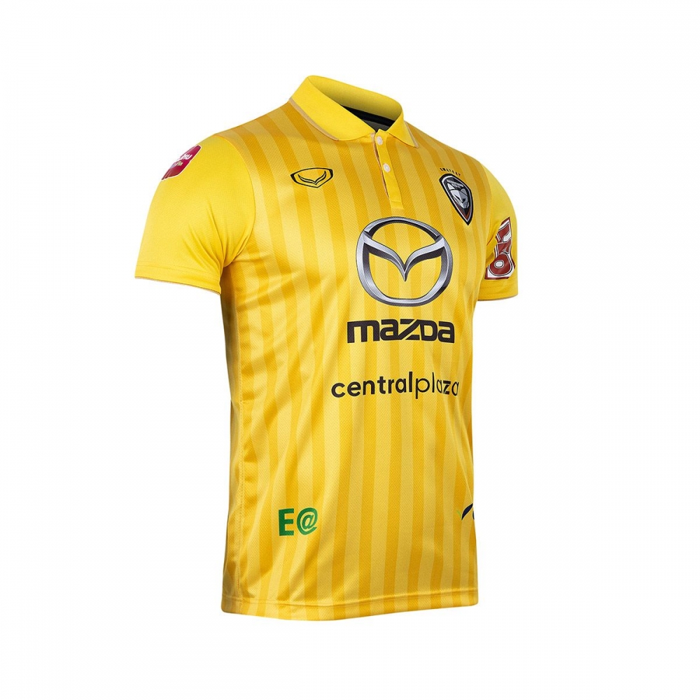 2020 Nakhonratchasima Mazda FC Yellow Player Shirt