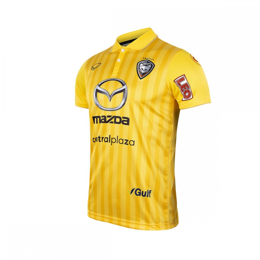 2020 Nakhonratchasima Mazda FC Yellow Player Shirt