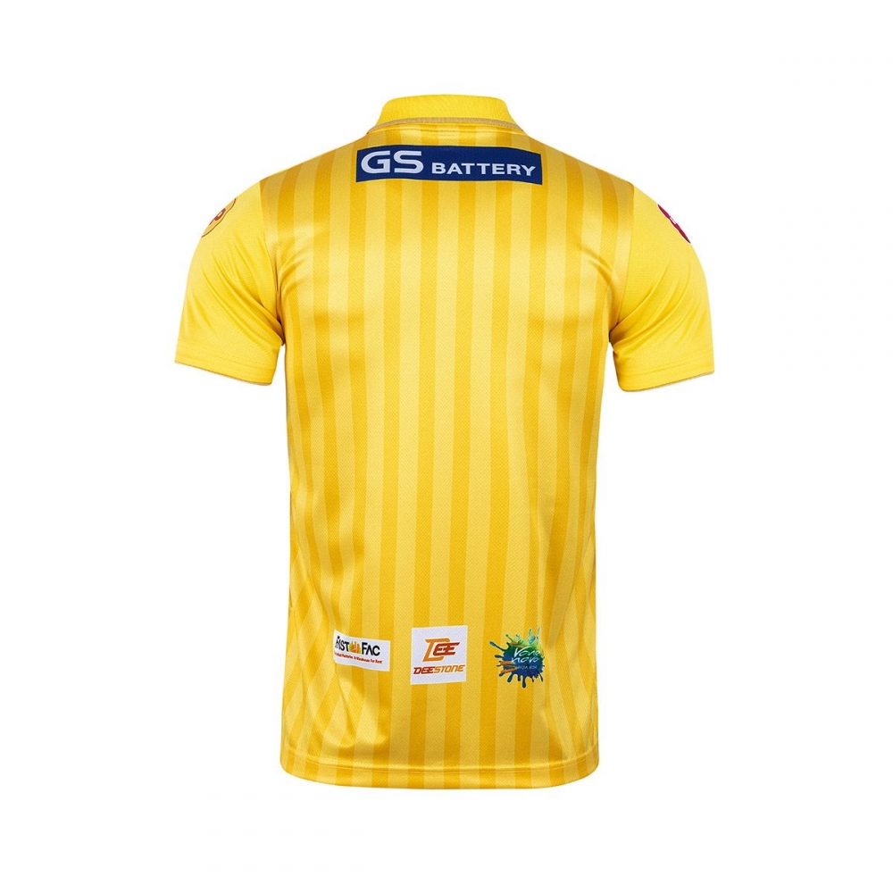 2020 Nakhonratchasima Mazda FC Yellow Player Shirt