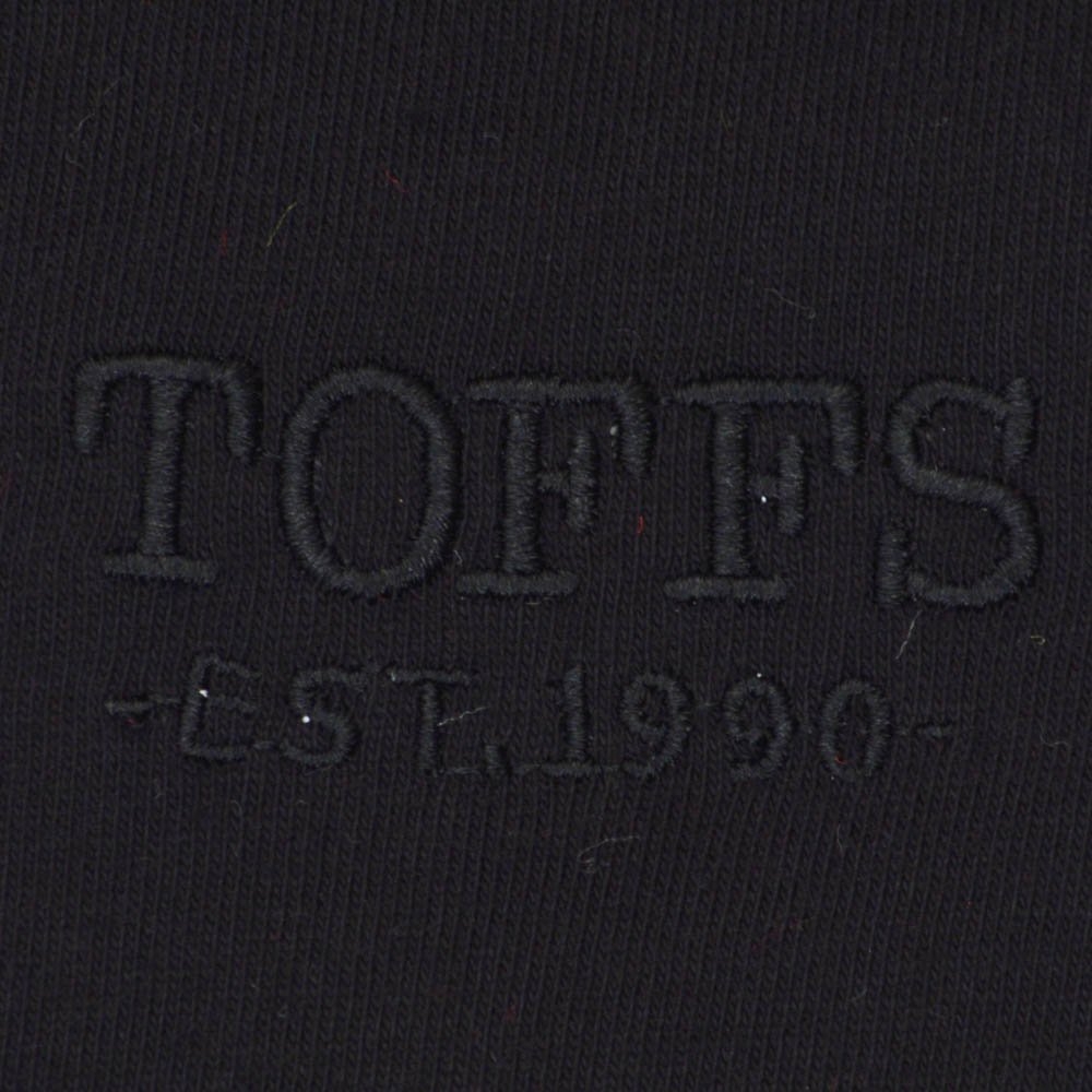 TOFFS Est 1990 Black Polo Shirt