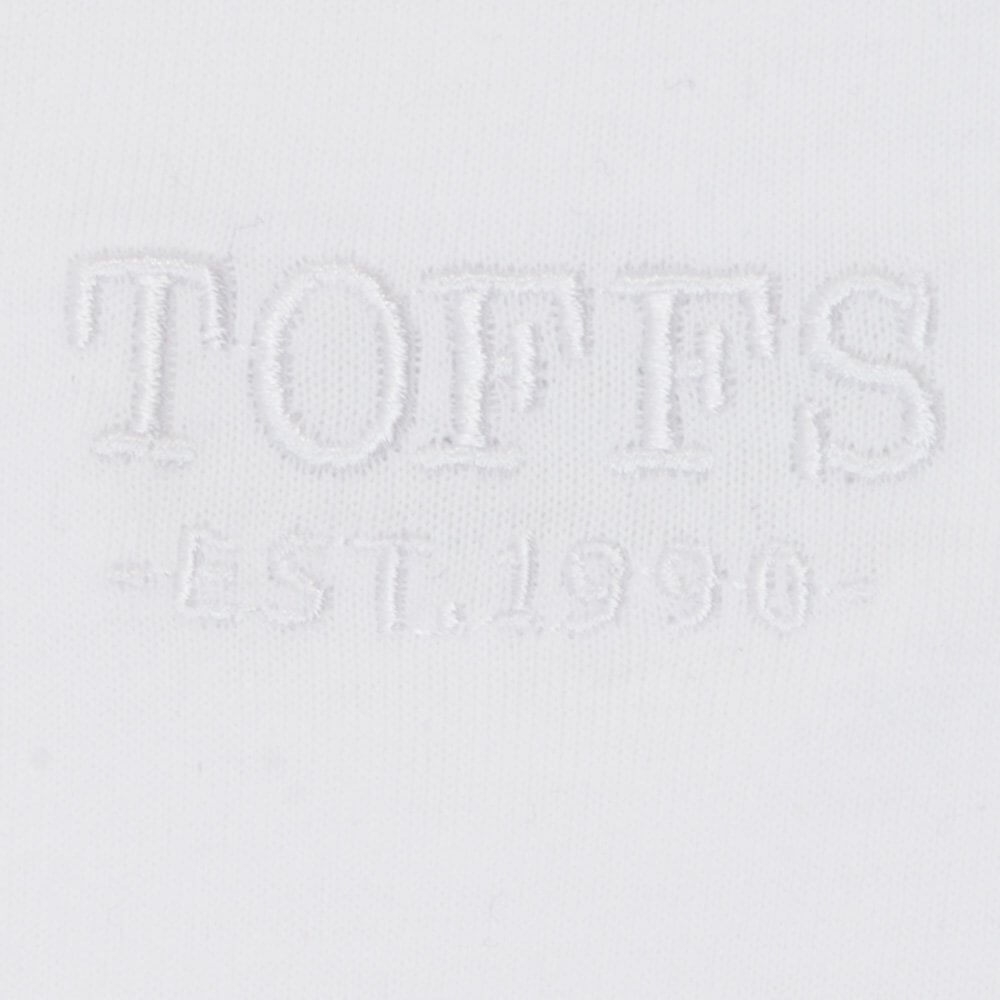 TOFFS Est 1990 White Polo Shirt