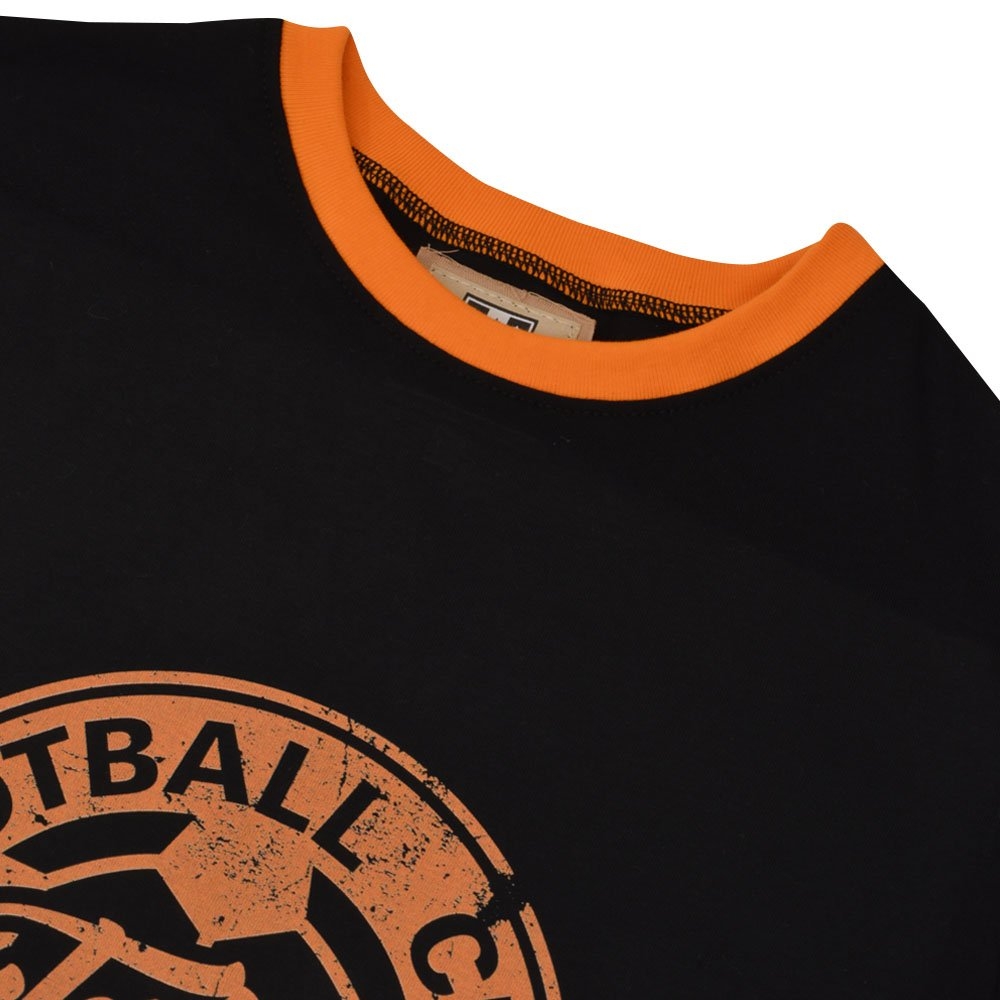 TOFFS Rovaniemi T-Shirt - Black/Amber Ringer